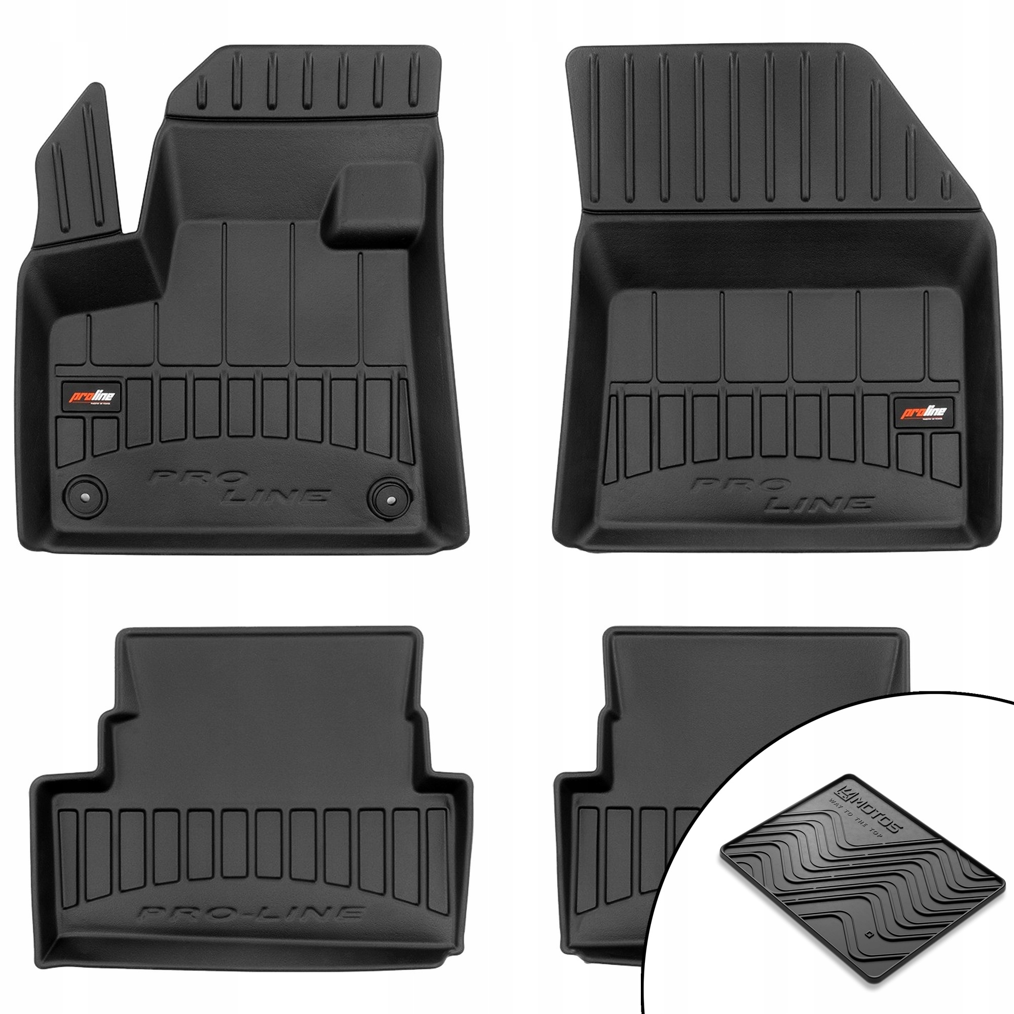 3D gumové rohože Opel Grandland I 2021-2024 rohož zdarma