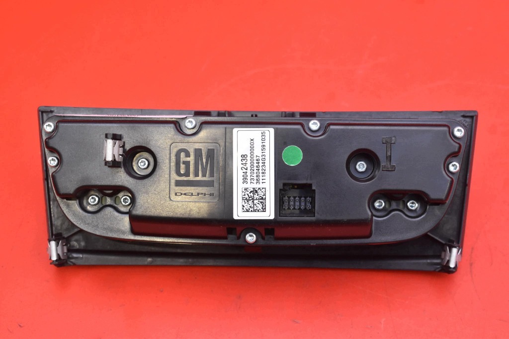 control panel air conditioning devices KLIMY 39042438 OPEL ASTRA 5 V K 15-20