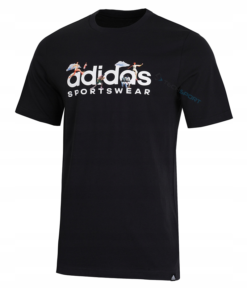 ADIDAS WYGODNA KOSZULKA T-SHIRT BAWEŁNIANA LANDSCAPE SPORTSWEAR GRAPHIC L Marka adidas