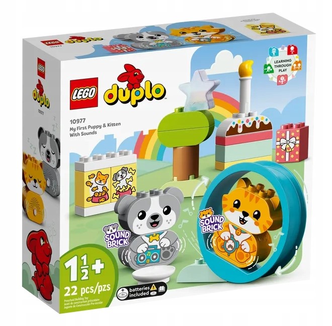 Lego Duplo 10977 Moje první štěně a kočička