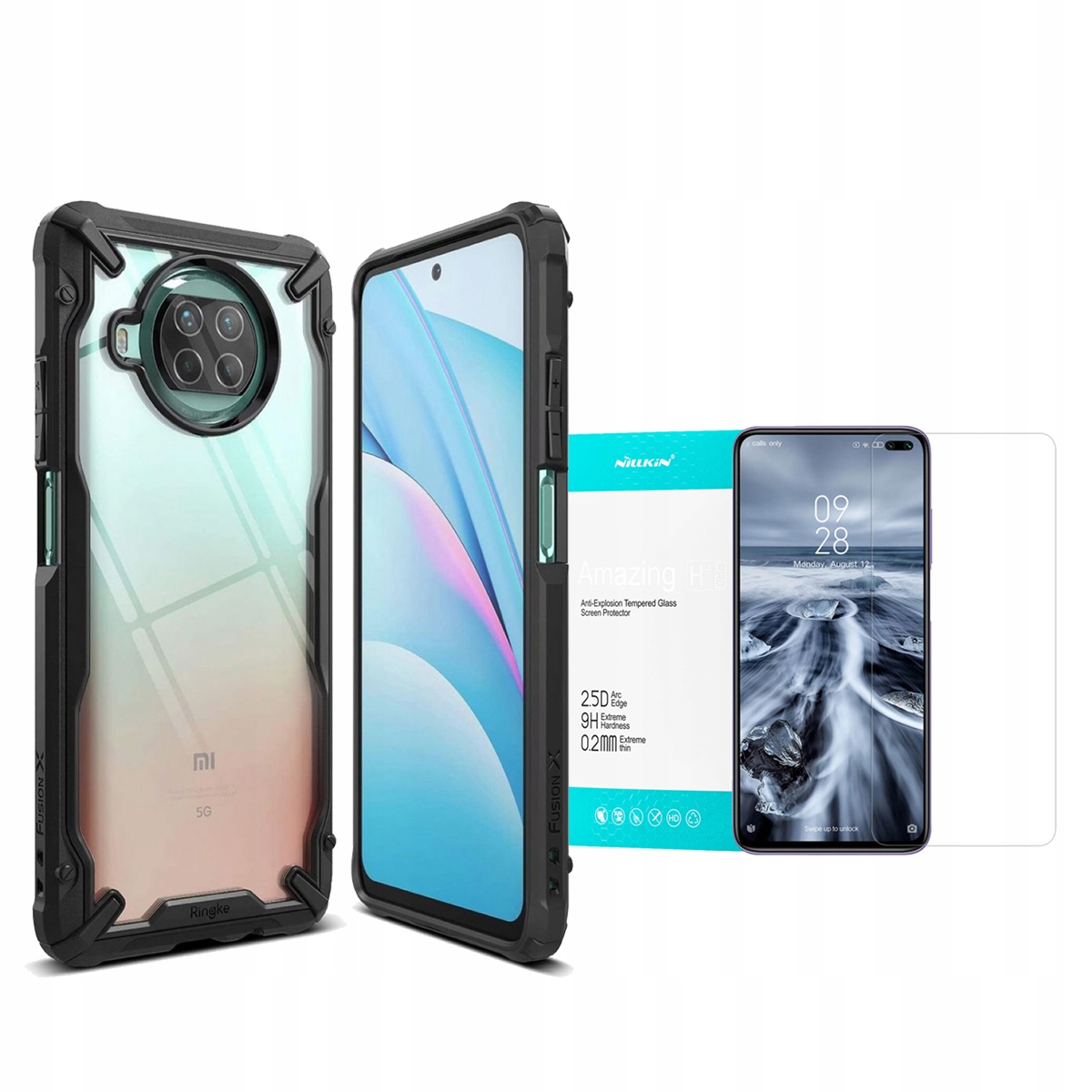 

Ringke Etui Do Xiaomi MI 10T Lite + Szkło Nillkin