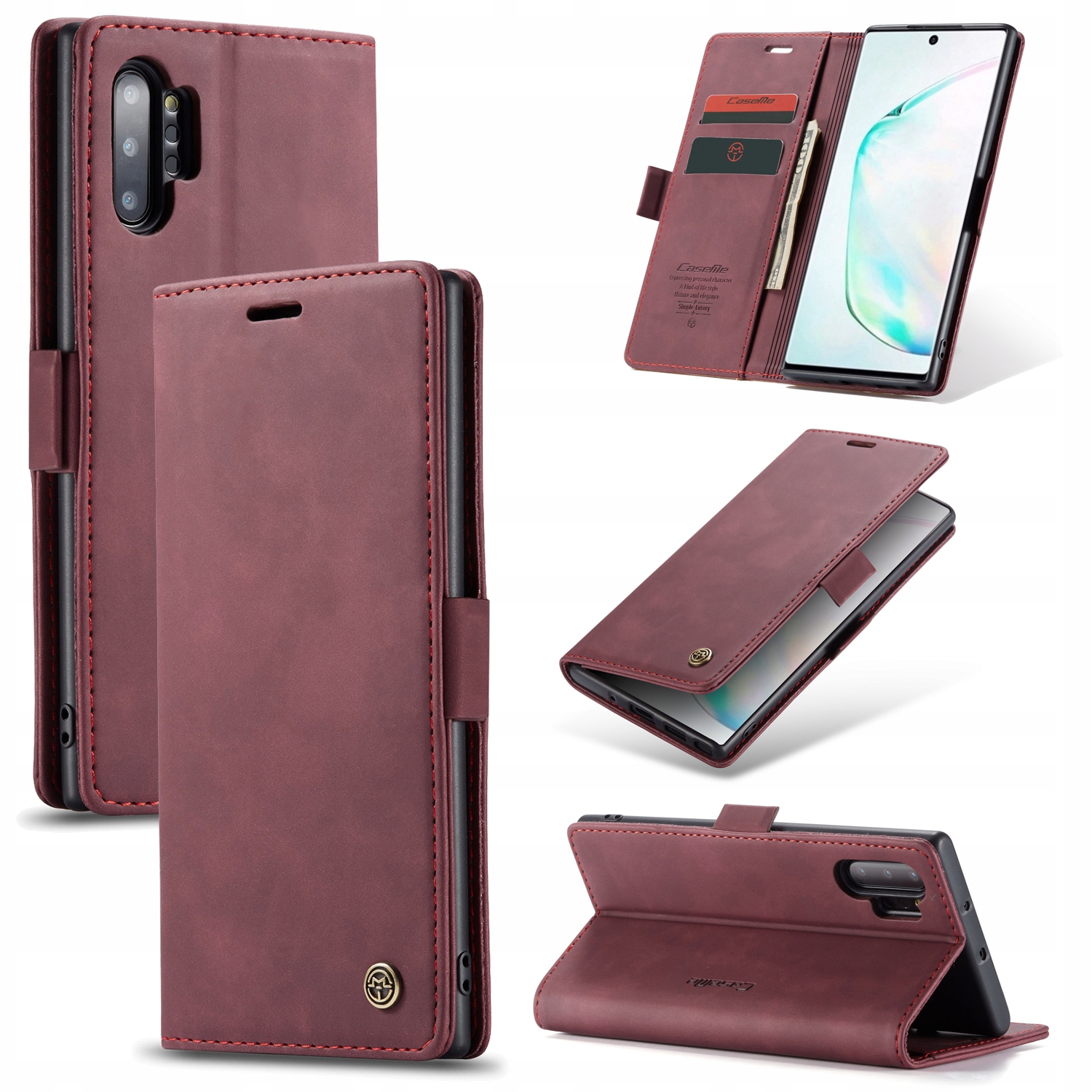 

Etui Portfel Caseme Pokrowiec Do Galaxy Note 10+