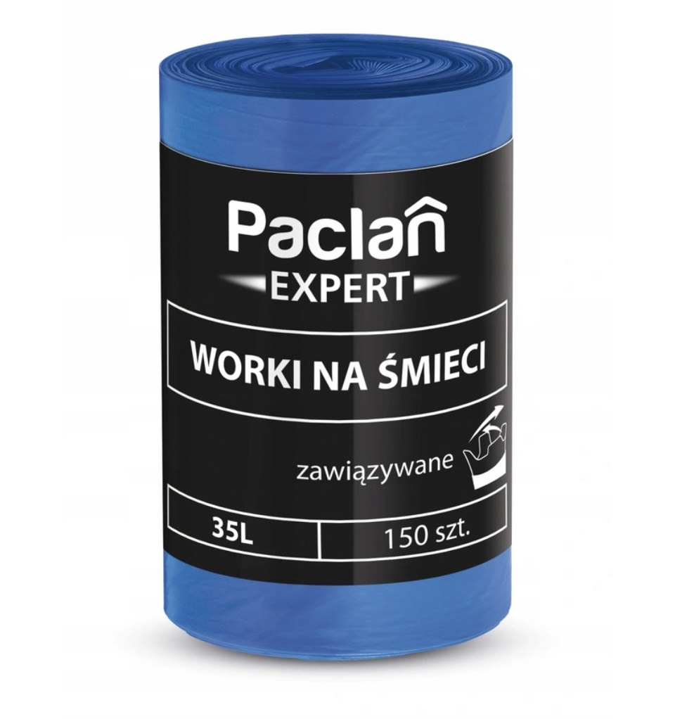 

Paclan Expert Worki Na Śmieci Z Uszami 35L 150 Szt