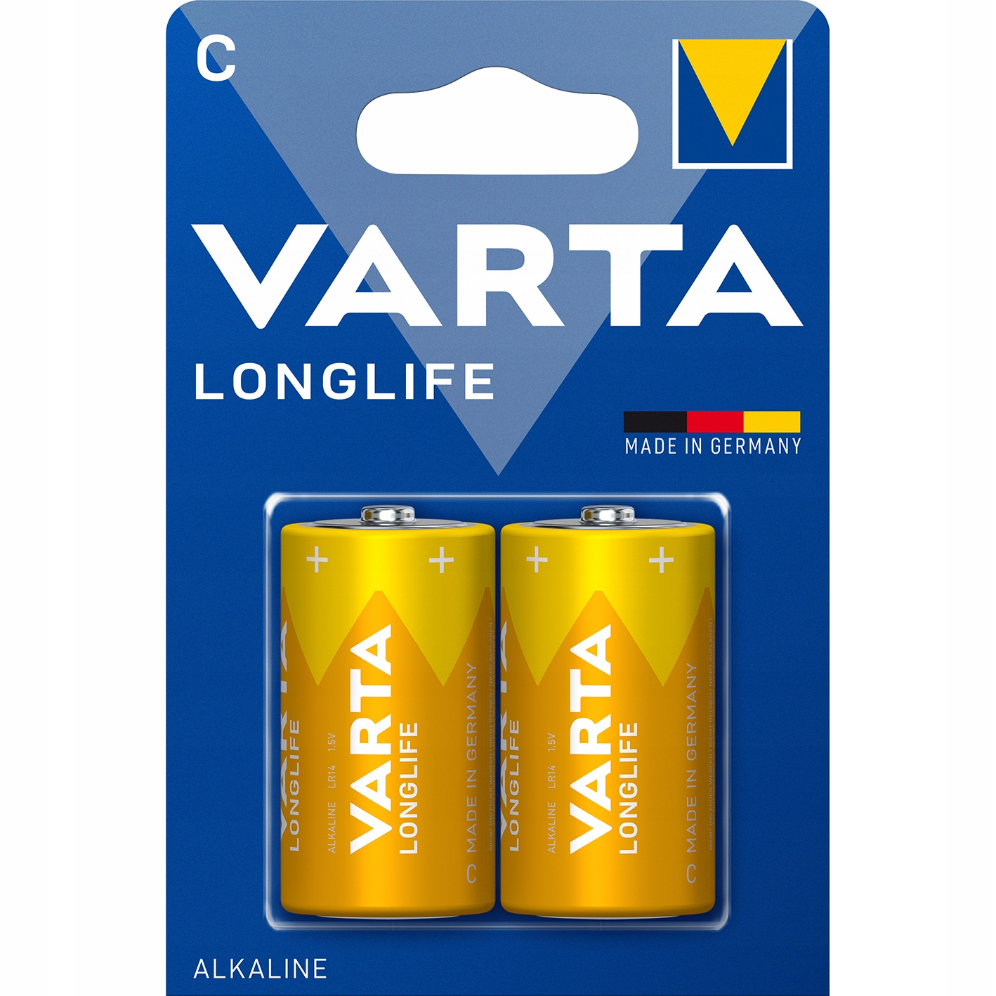 

2x Bateria Varta Longlife C LR14 Alkaliczna