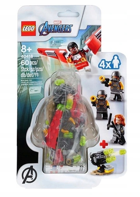 LEGO Falcon i Czarna Wdowa ruszają do ataku 40418