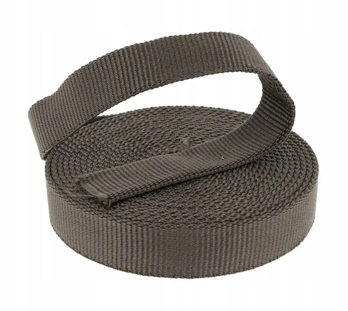 Trubková páska 25mm 50 metrů Polypropylen Grafitová Pásky Parciana Tunelow