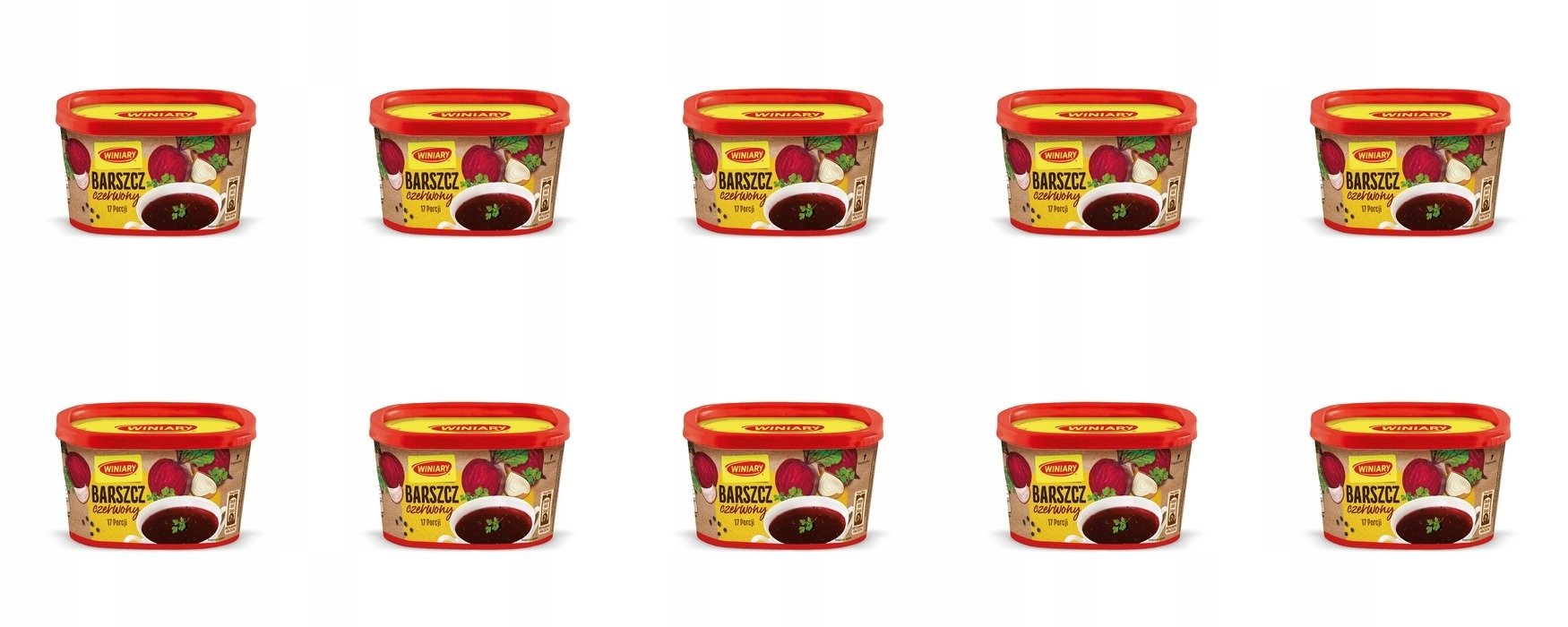 10x 170g Winiary Barszcz czerwony instant Karton