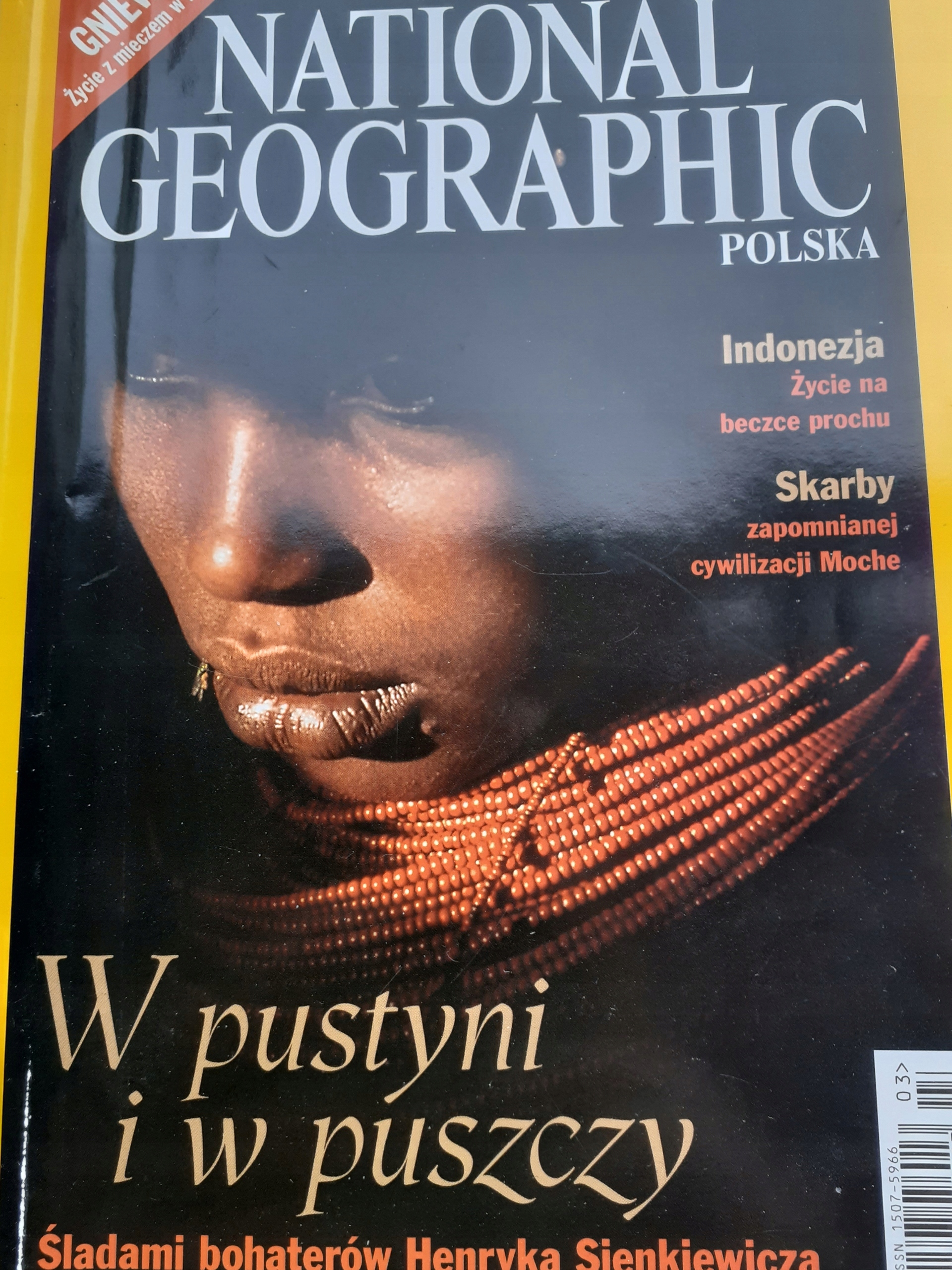 NATIONAL GEOGRAPHIC 3 / 2001 Wydawnictwo G+J