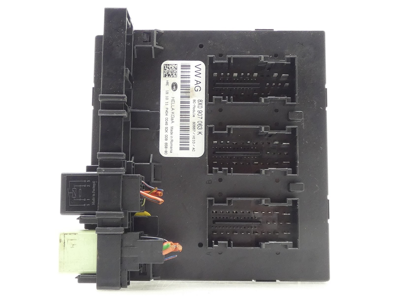 module control unit KOMFORTU BORDNETZ AUDI A1 8X Q3 8U 8X0907063K