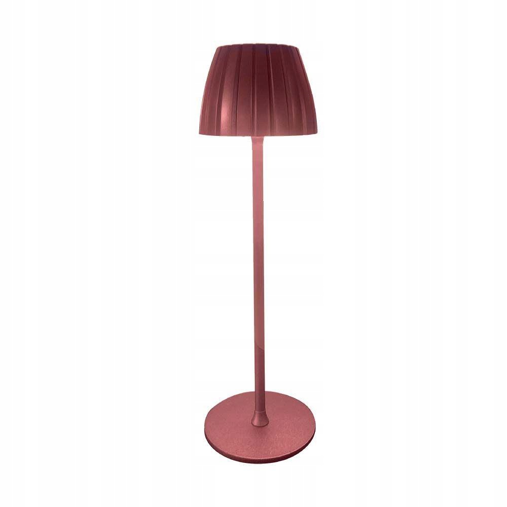 V-tac Stolní noční lampička 2,7W Led 34cm nabíjení Usb stmívání bronzová