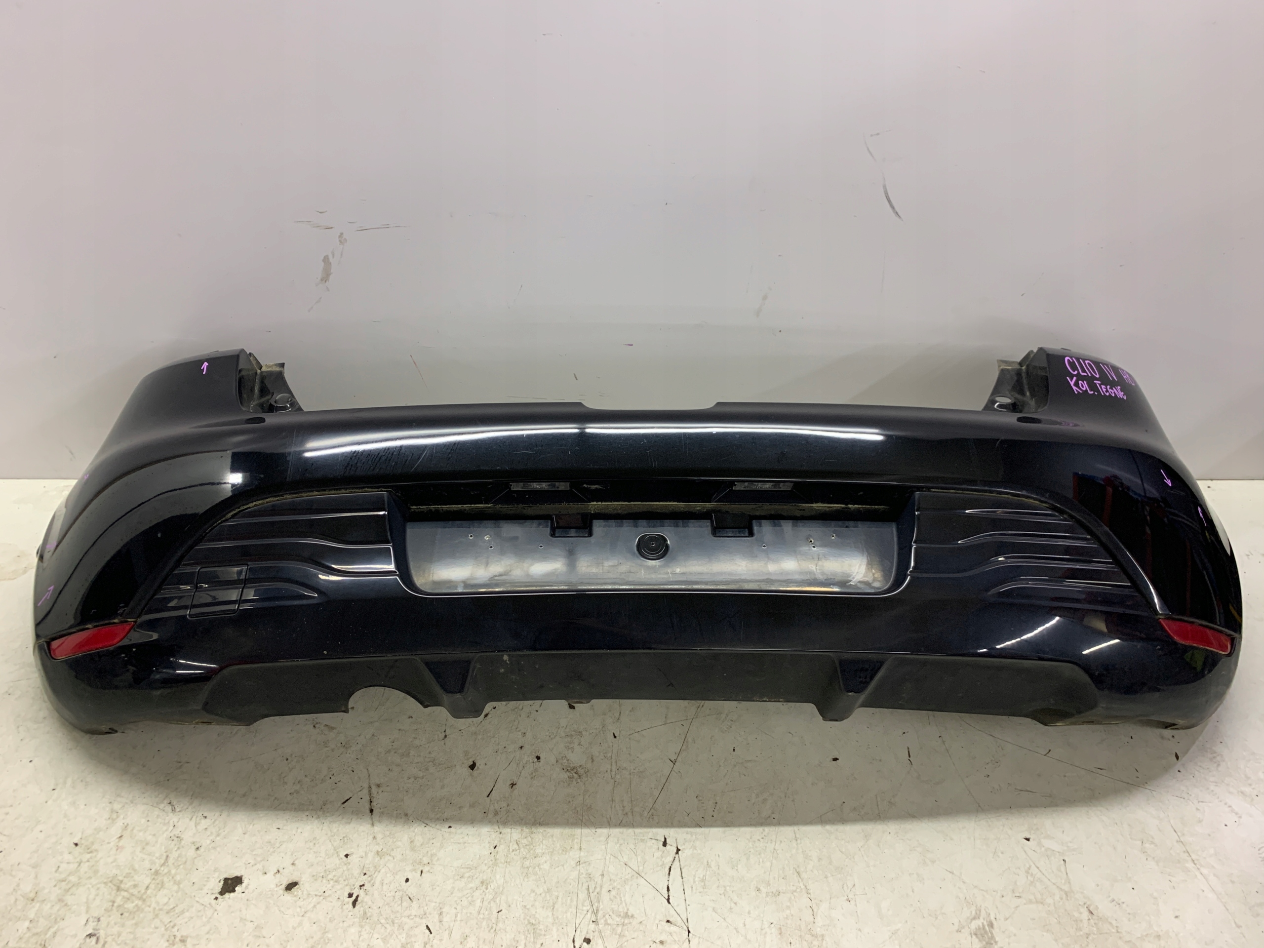 bumper rear rear part RENAULT CLIO IV 2013 before LIFT TEGNE