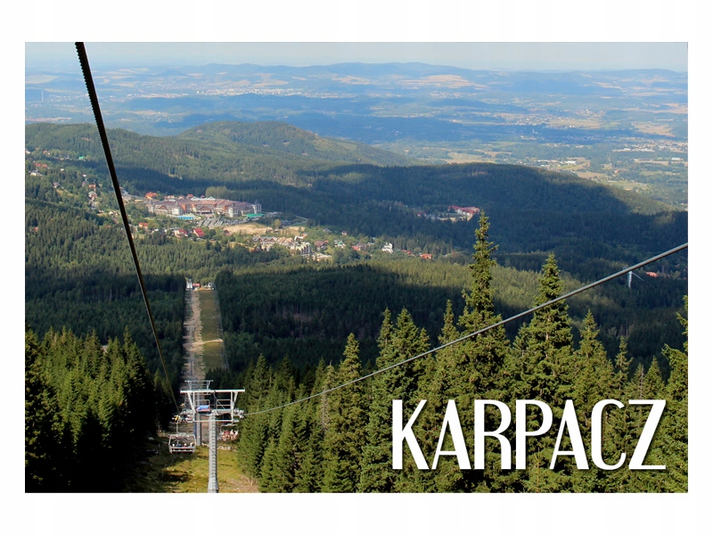 

Karpacz Karkonosze Kolejka Magnes na lodówkę