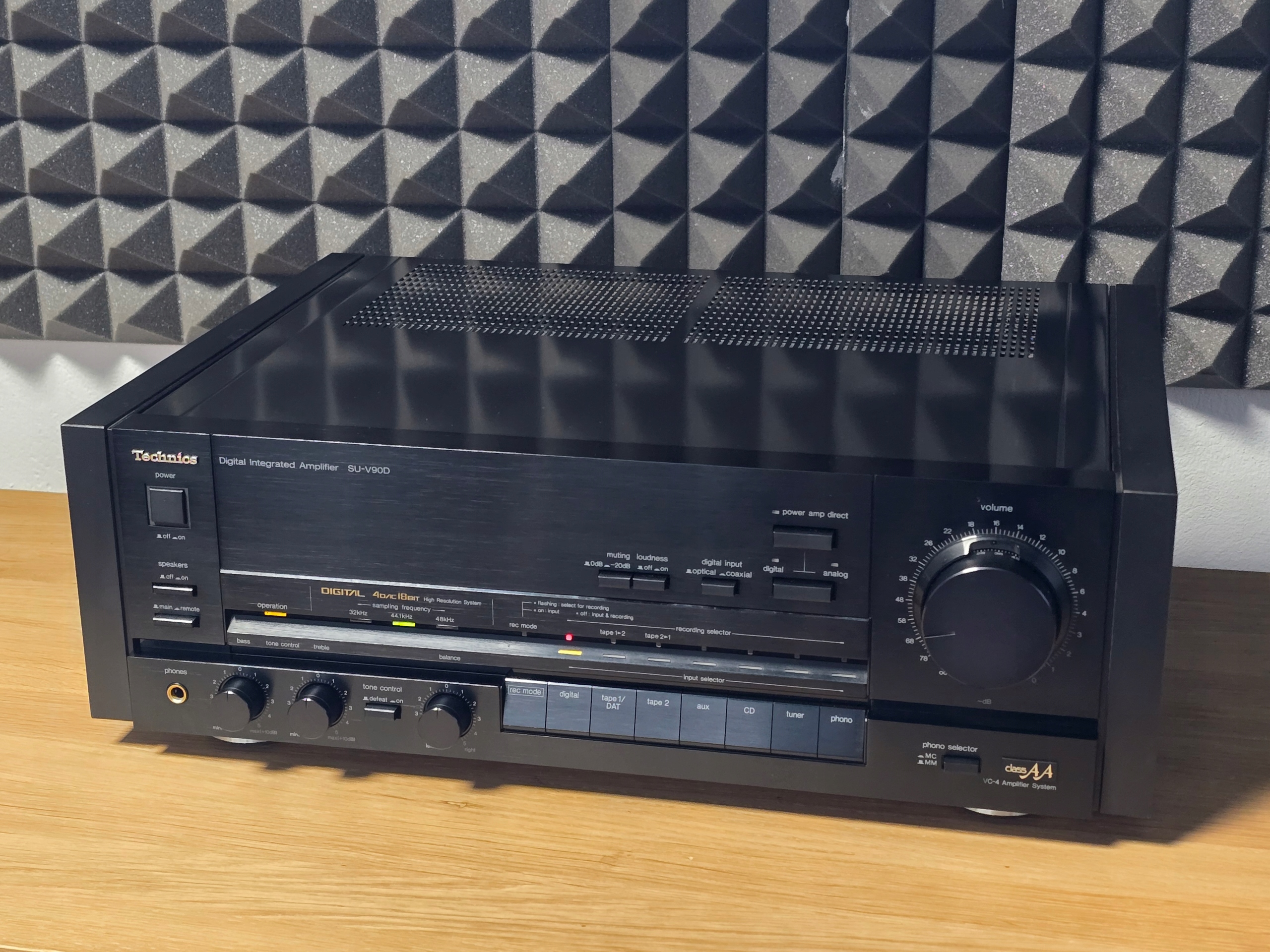 TECHNICS SU-V90D MADE IN JAPAN CZARNY PIĘKNY STAN 100