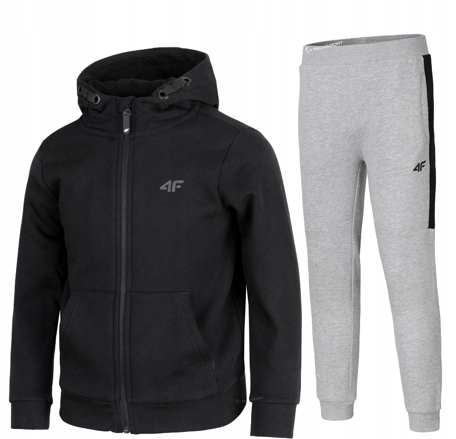 

4F Chłopięcy Dres Komplet Bluza Spodnie 164