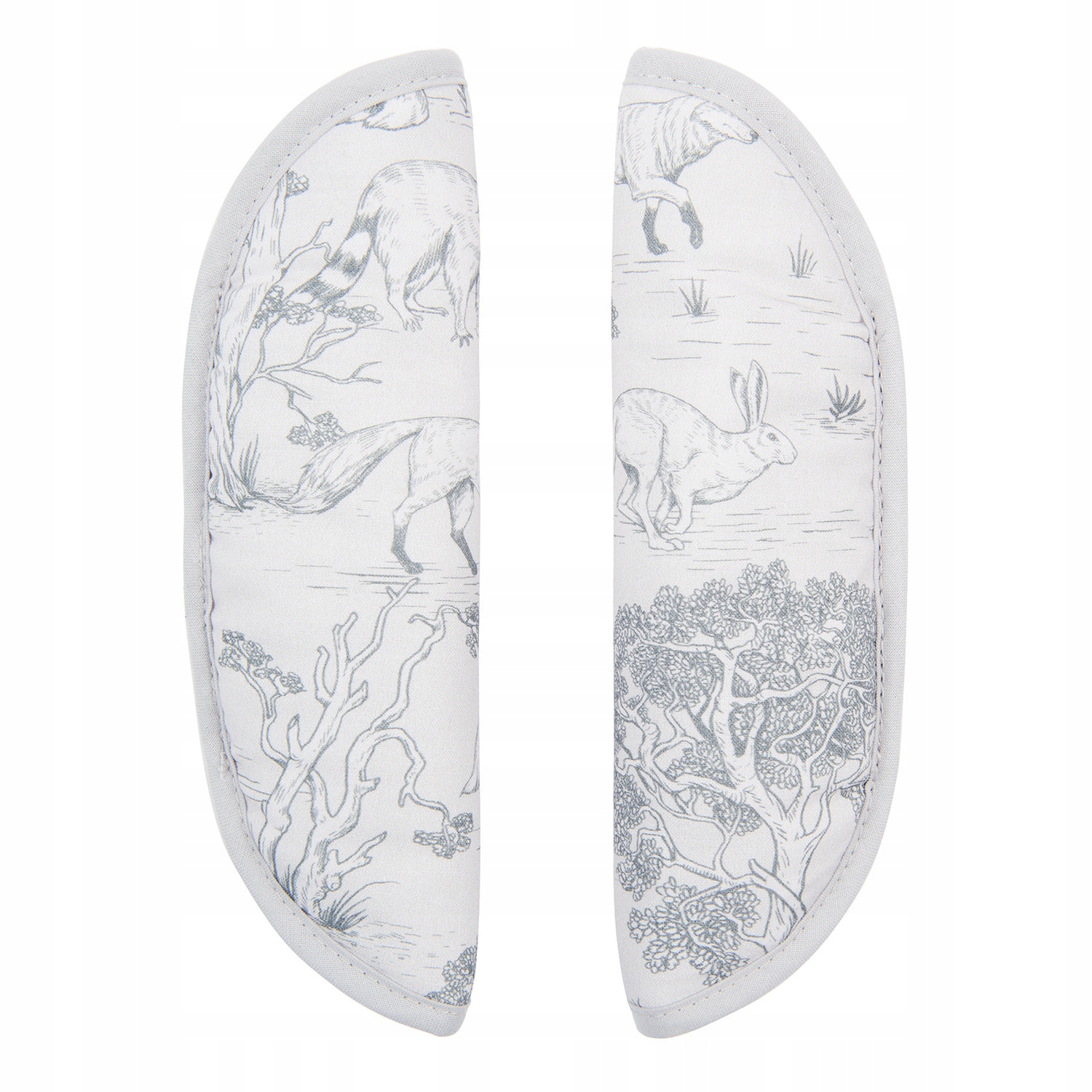 Bawełniane ochraniacze na pasy do wózka BELOFF