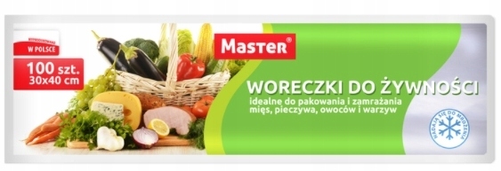

Woreczki Foliowe Na Mrożonki Torebki Żywność S012