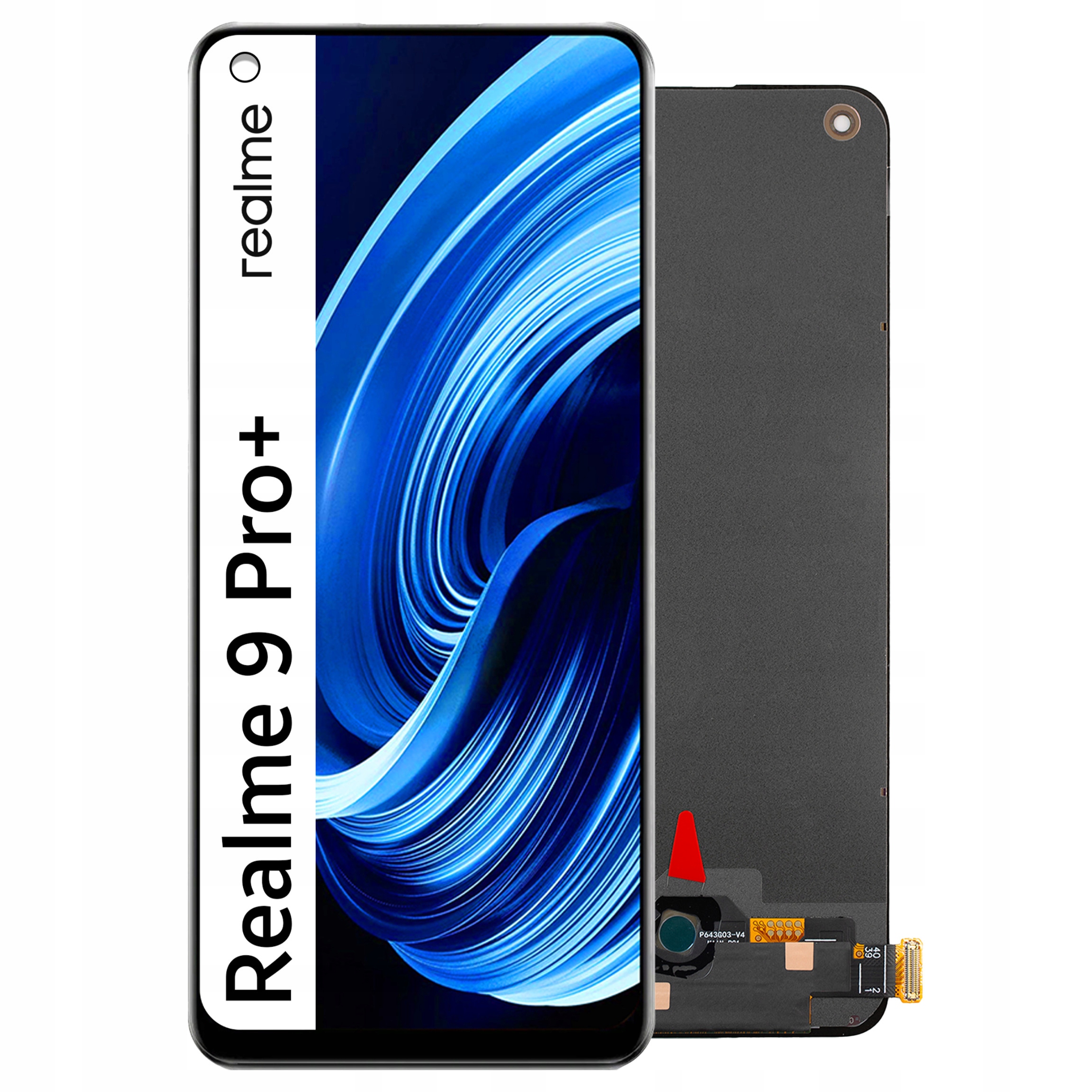 RMX3392 RMX3393 LCD pre Realme 9 Pro Plus Displej snímača Oled
