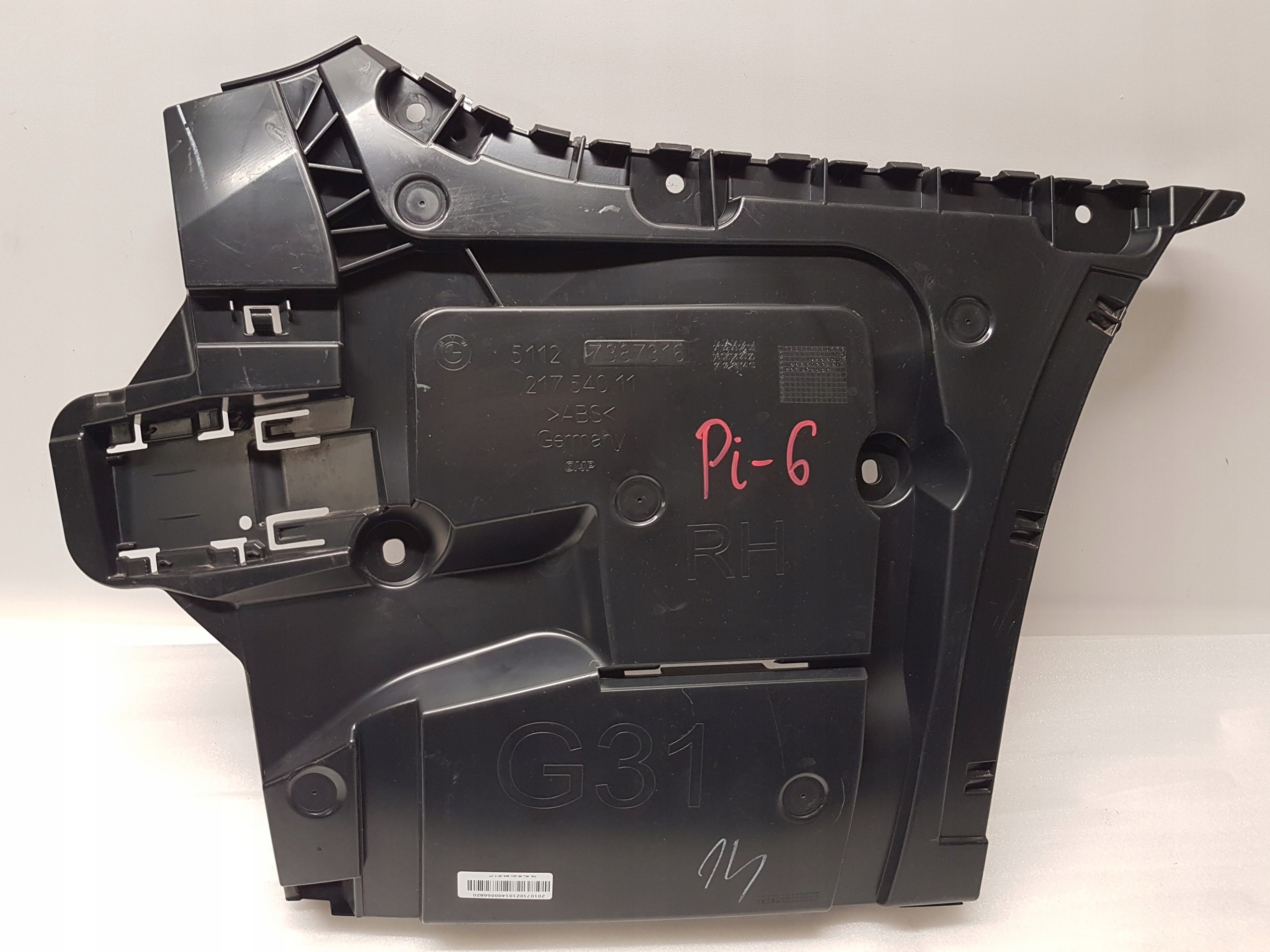 bumper bracket right rear part BMW G31 7387316