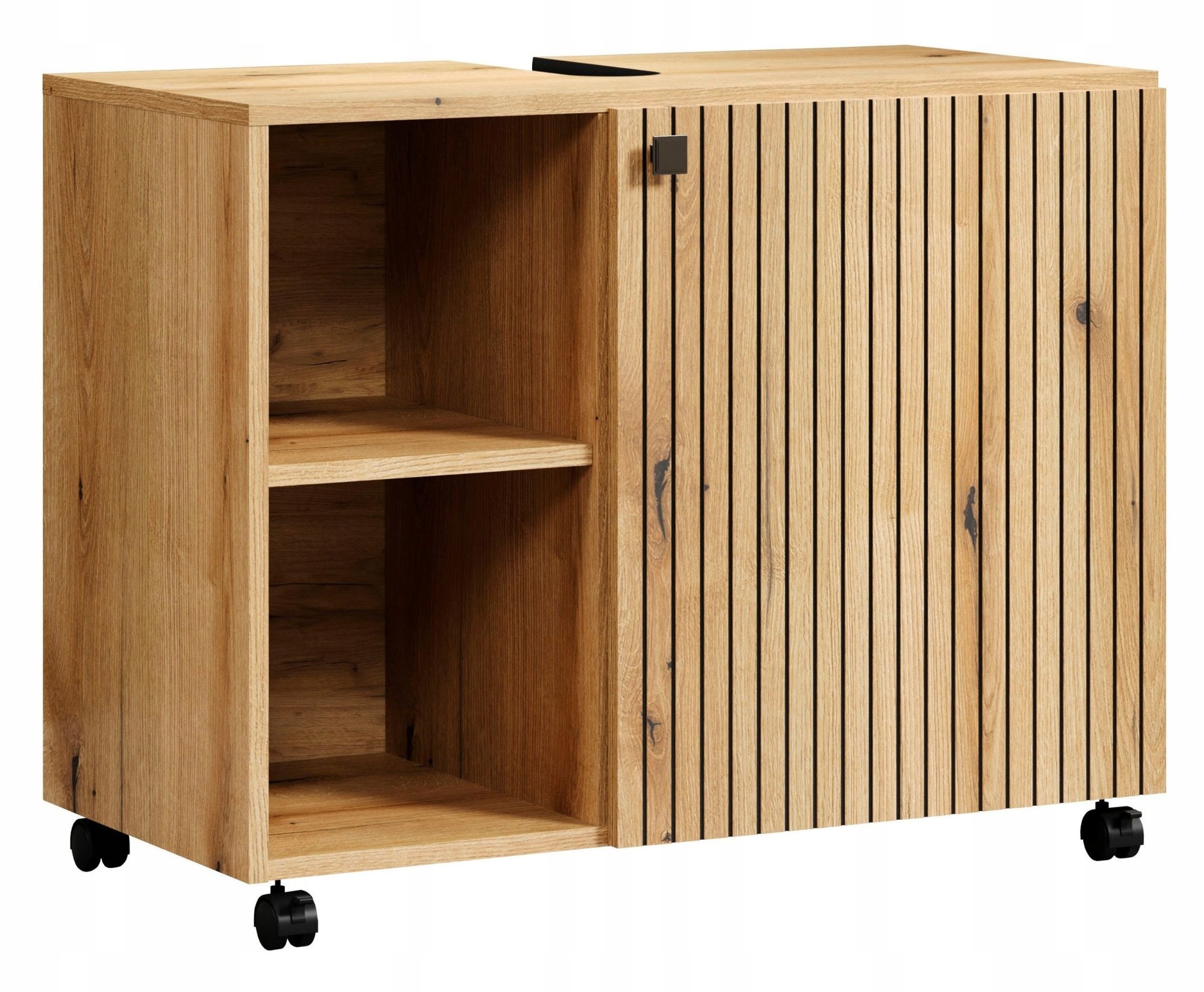 Szafka pod umywalkę 1 drzwi dąb Evoke 80 cm Gert