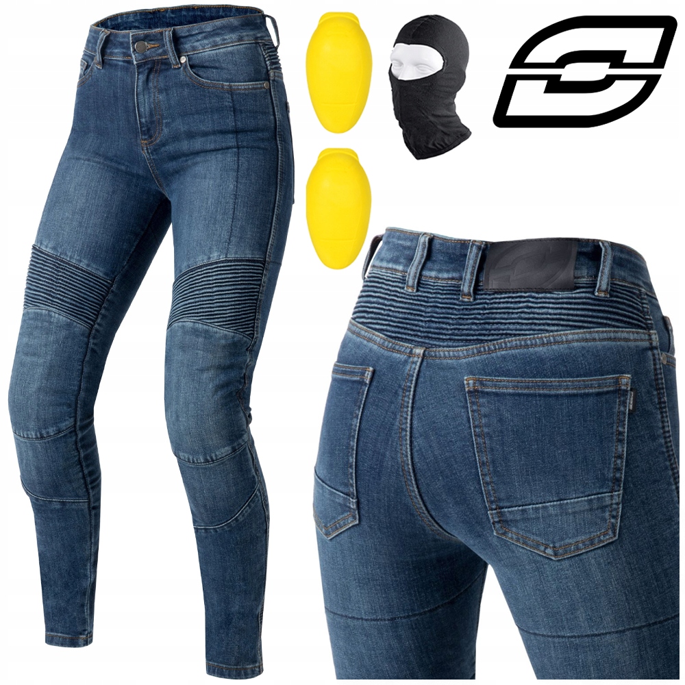 Motocyklové Nohavice Ozone Agness II Dámske Džínsy Slim Fit Darček