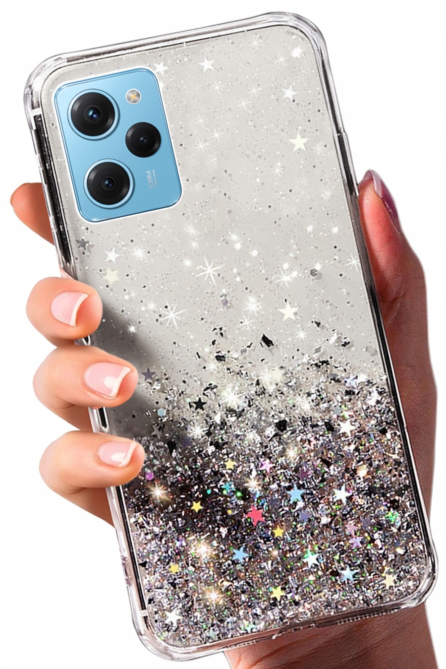 

Etui Brokat Glitter Do Poco X5 Pro 5G Szkło
