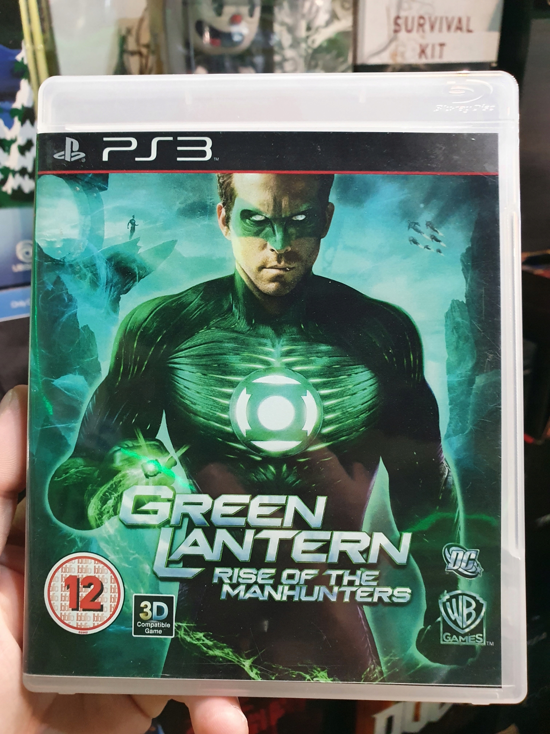 GREEN LANTERN ZIELONA LATARNIA PS3 STAN BDB+ Tematyka przygodowe