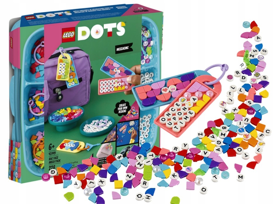 

Lego Dots 41949 Zestaw Zawieszek Wiadomości