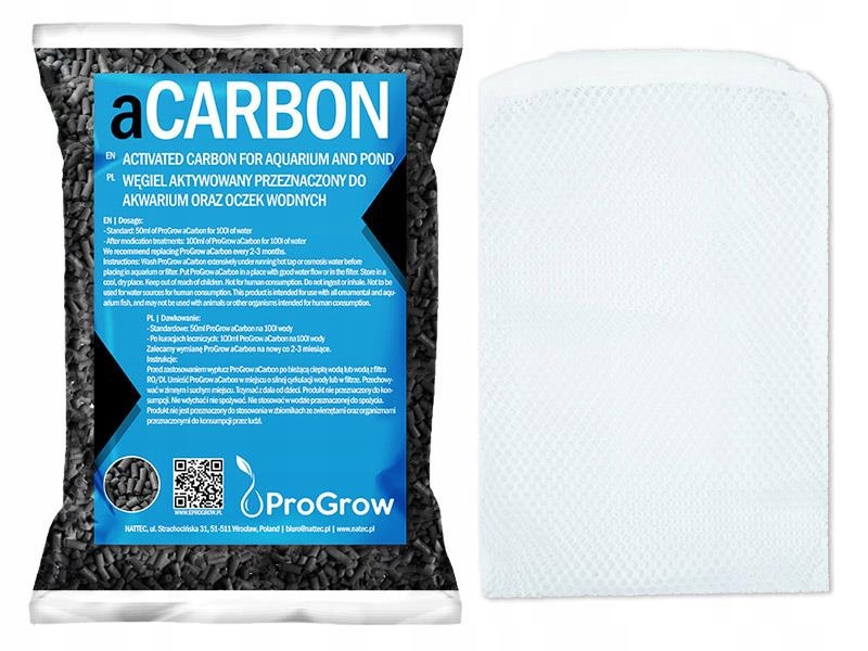 Aktivní Uhlí, Uhlíková Filtrační Vložka Pro Akvaristický Filtr 5 Kg