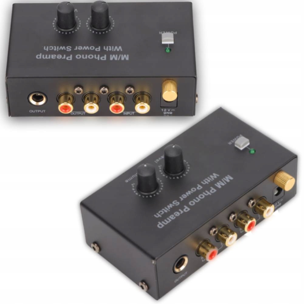 Gramofonový Předzesilovač PP500P DC12V S Dvojitým Zesílením