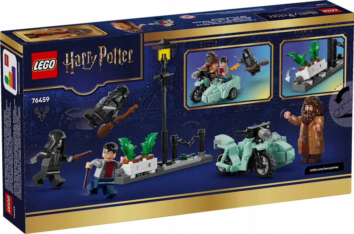 76459 Lego Harry Potter Útěk Hagrida a Harryho z Zobí ulice