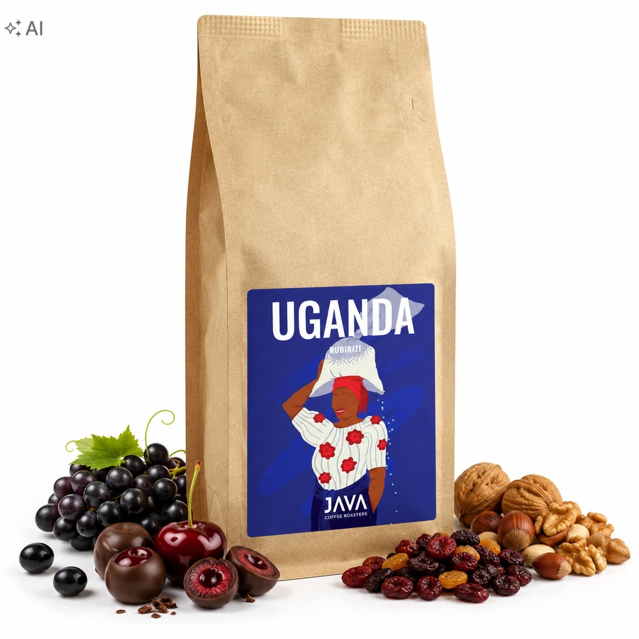 Káva specialty Uganda Rubirizi 500 g čerstvě pražená pro překapávání