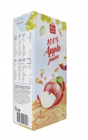 Levně Fine Life Jablečný džus 1 l
