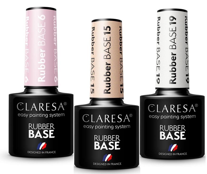

Claresa Baza Kauczukowa Rubber Base Zestaw 2+1 MIX