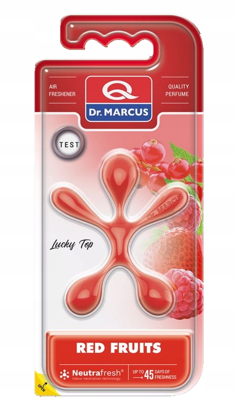 Dr. Marcus zapach do auta Lucky Top Red Fruits 45 dni