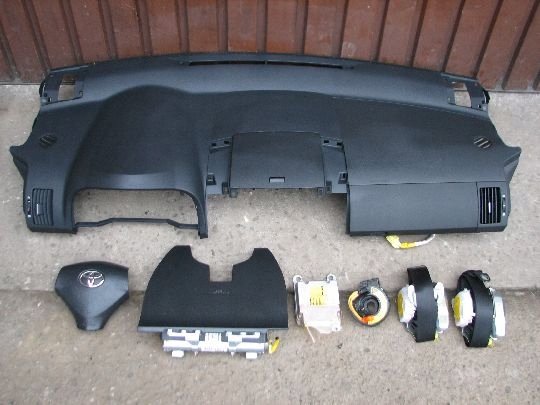 DASHBOARD CONSOLE AIRBAGS TOYOTA COROLLA VERSO 08 ROK