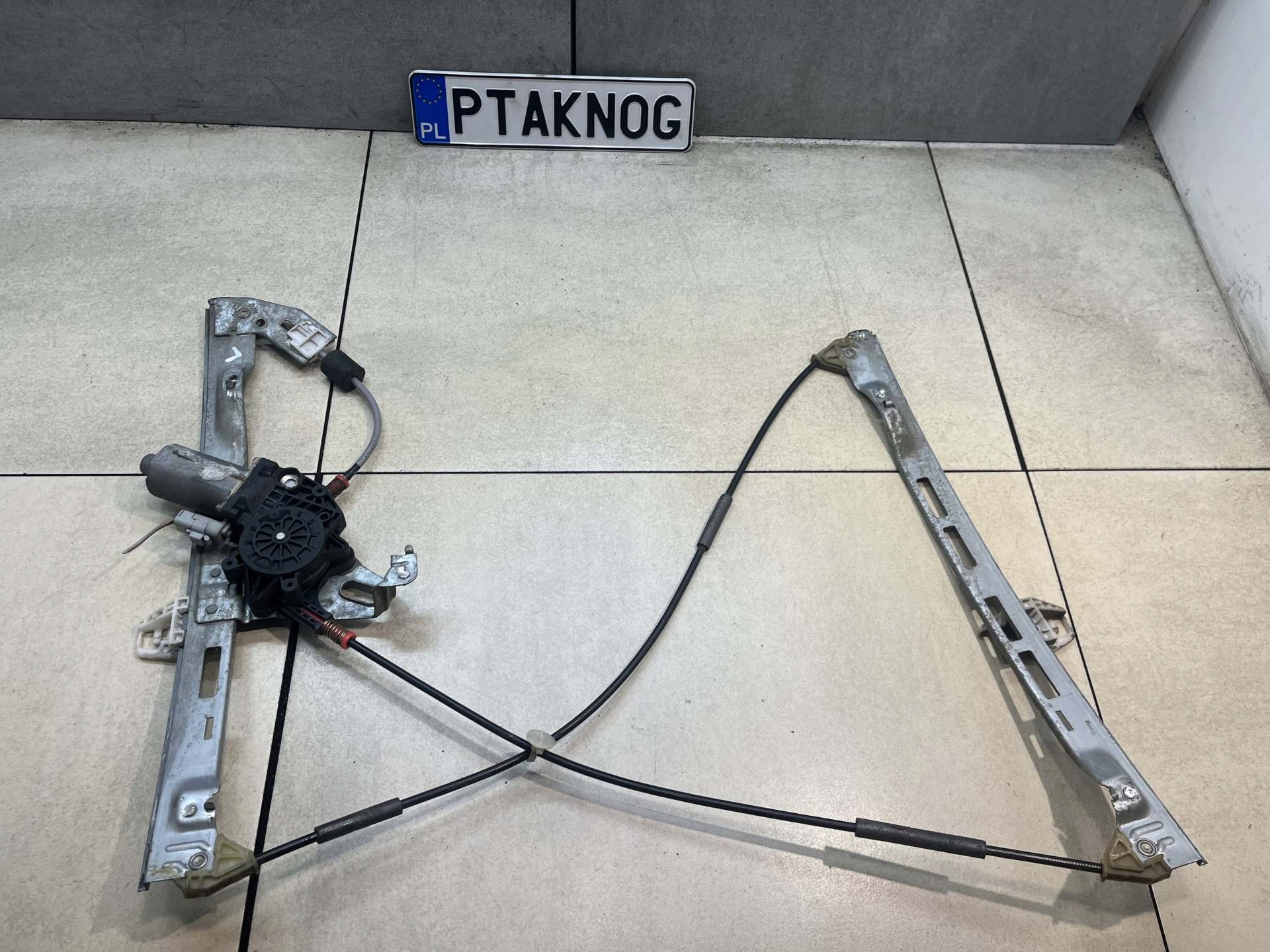 window regulator left front PEUGEOT 206 1.1