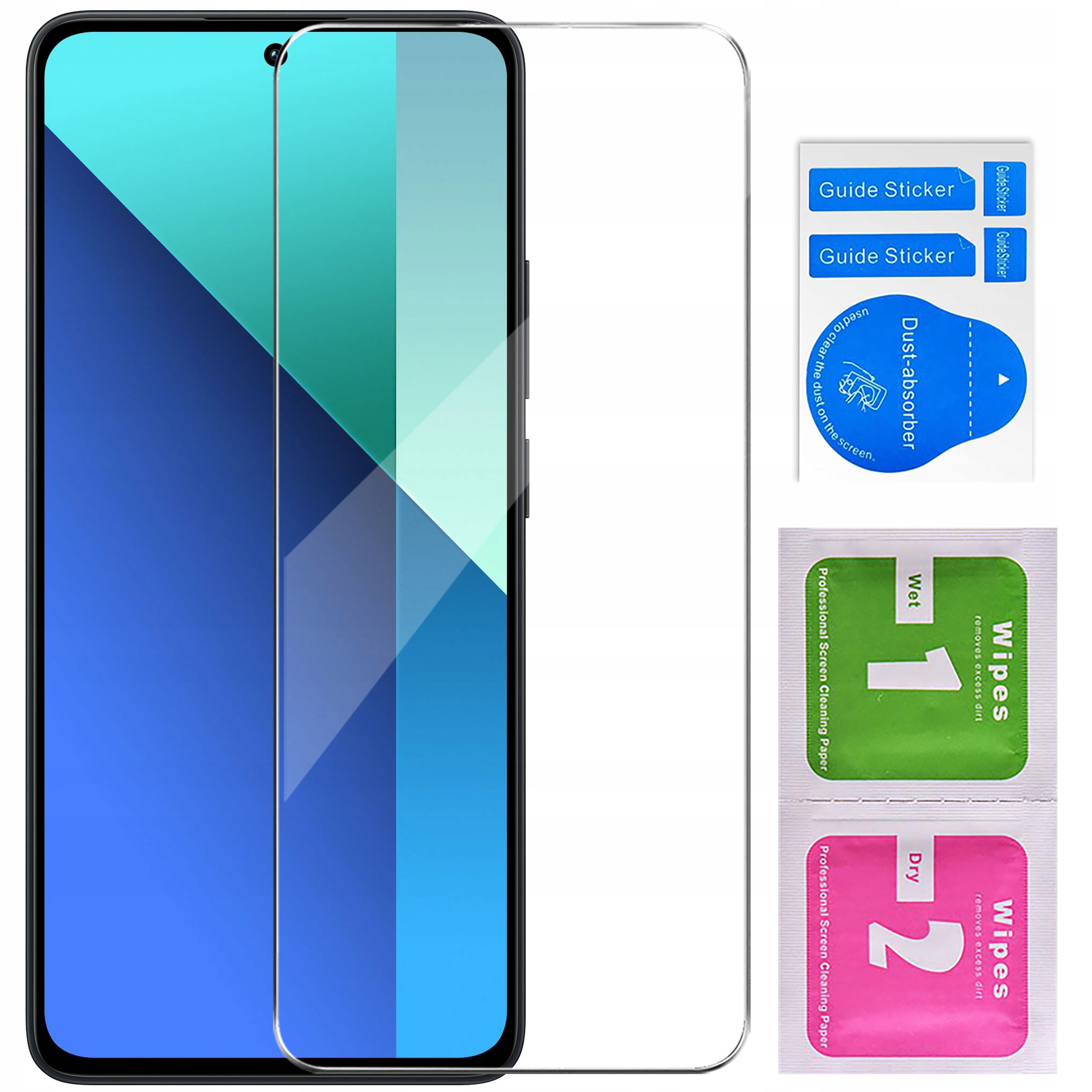 Etui do Xiaomi Redmi Note 13 Pro 4G SILIKON MATT + SZKŁO OCHRONNE 9H Typ plecki