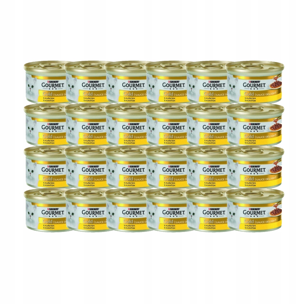 Levně Gourmet Gold Sauce delights s kuřecím masem 24 x 85 g