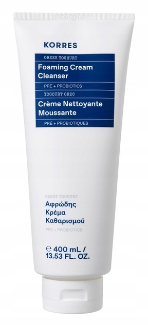 Korres Greek Yoghurt Krémová Pěna Na Mytí Obličeje 400 ml
