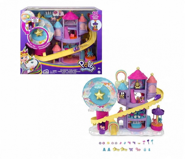 

Mattel Polly Pocket Tęczowy Park Rozrywki GYK44