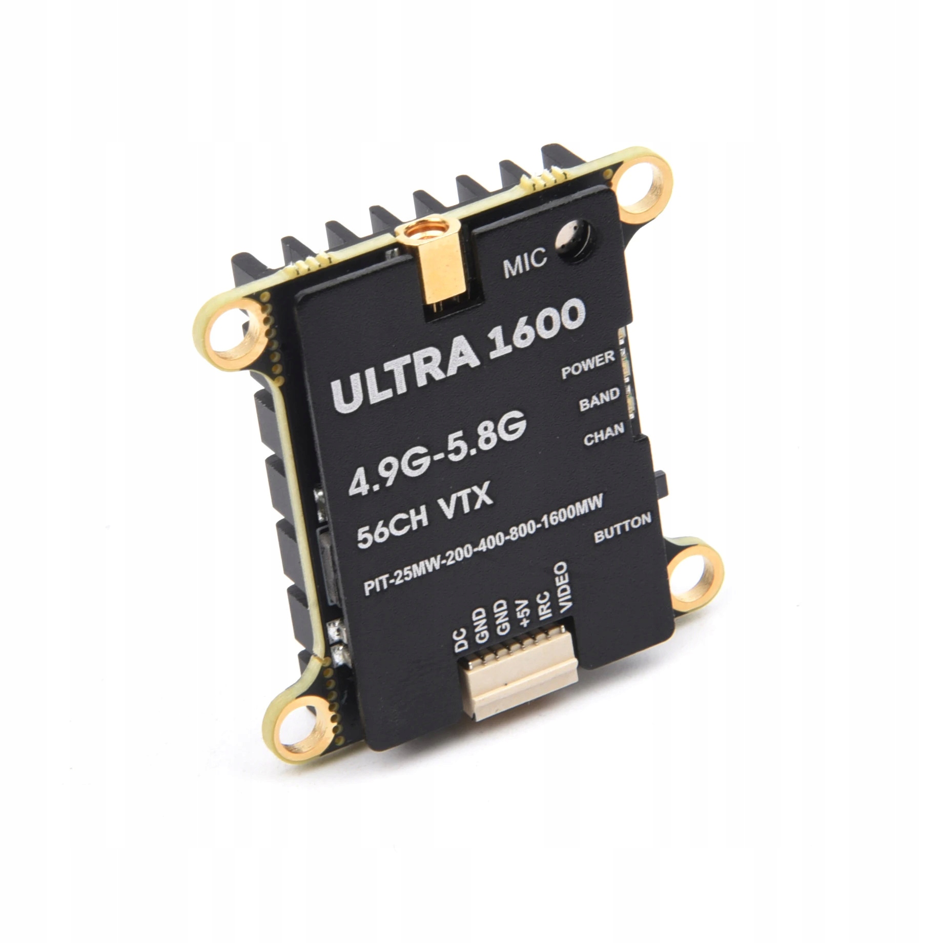 Video vysílač Vtx 1.6W/2.5W 4.9-5.8GHz Ultra 1600 2500 56CH 1600mW 1.6W