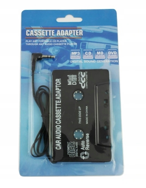 KASETA ADAPTER TRANSMITER AUX JACK RADIO CD MP3 Kod producenta OG12