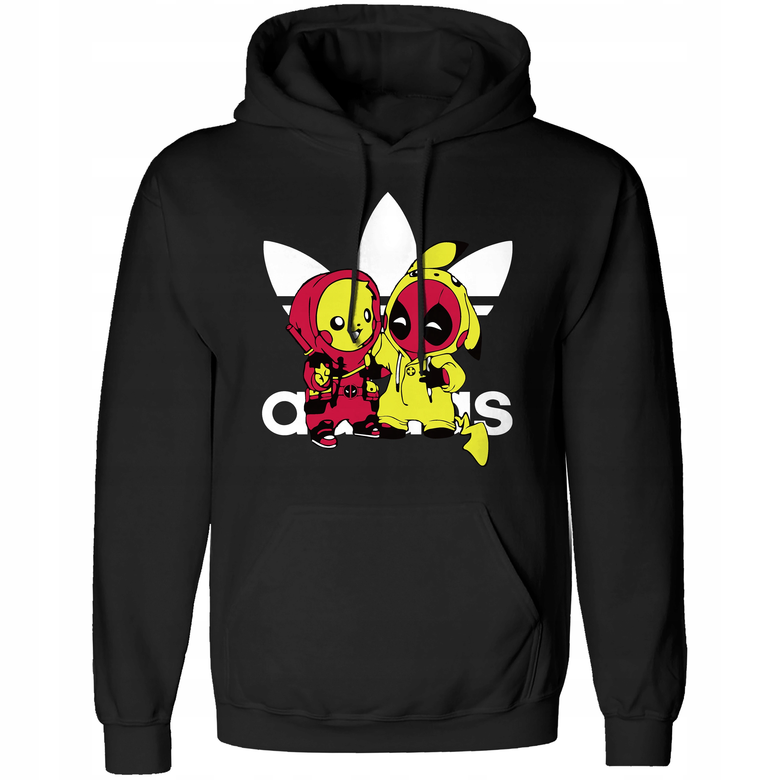 

Bluza Męska Deadpool x pikachu L czarna