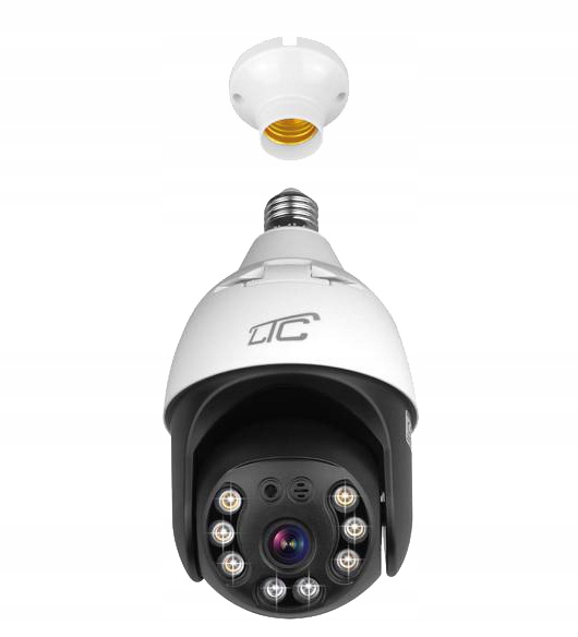 KAMERA OBROTOWA ŻARÓWKA E27 WI-FI 5Mpix ZEWNĘTRZNA Marka LTC