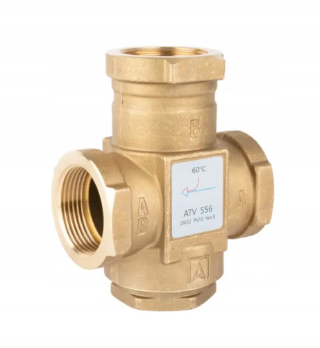 Afriso 1655610 Teplotný ventil Atv 556, DN32, Rp1 1/4", kvs 9, 60°C