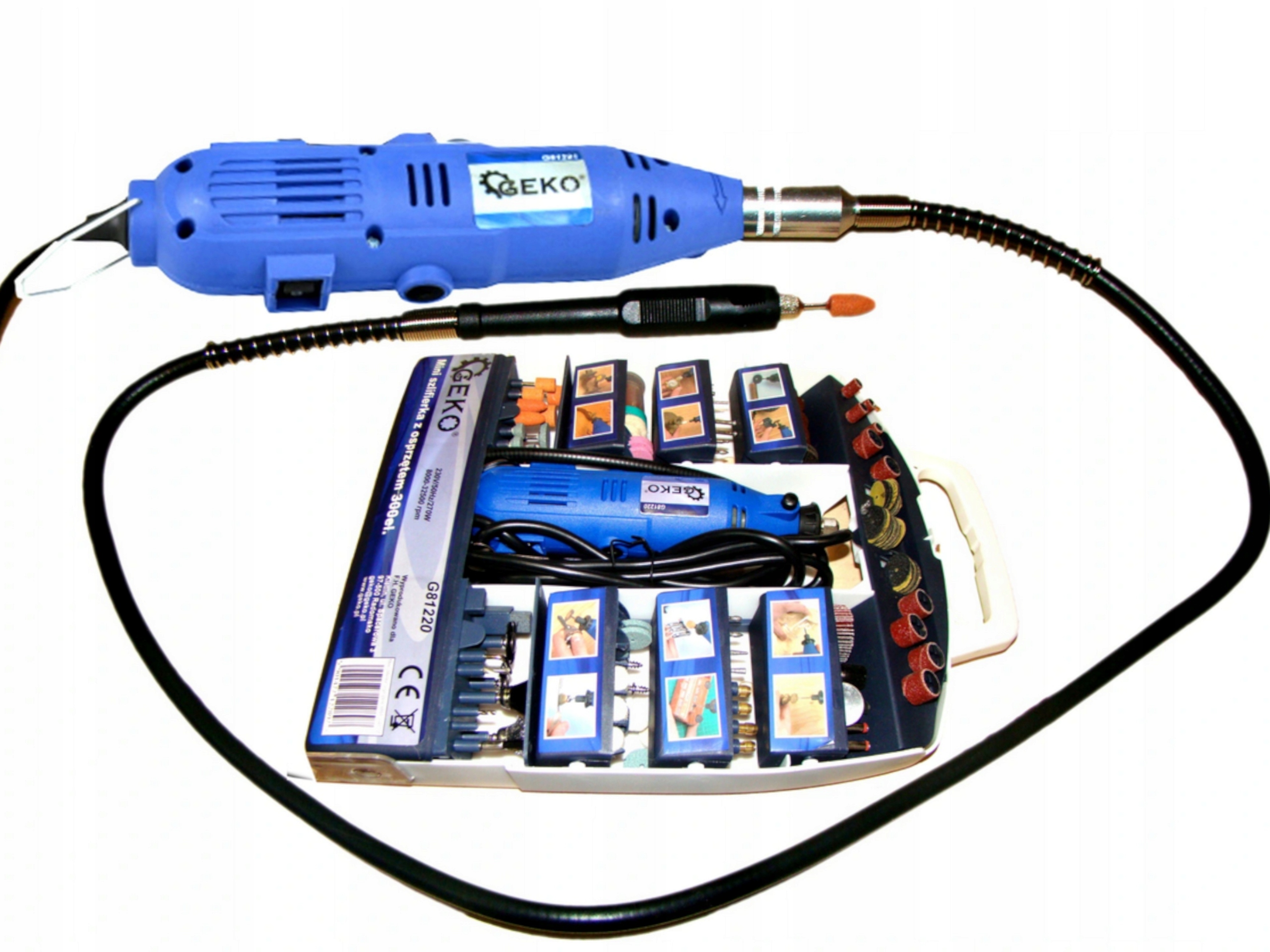 

Multiszlifierka Miniszlifierka 300 Elementów 270W
