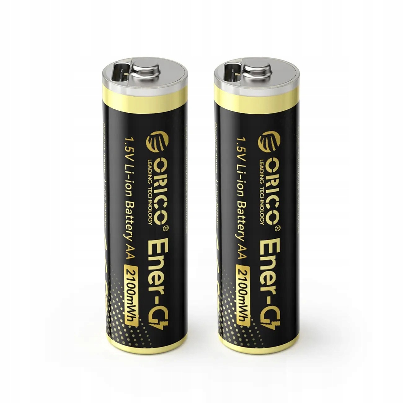Bateria litowa Orico Ener- G EG5C 1,5 V 2100mWh akumulator Aa Usb- C z 2