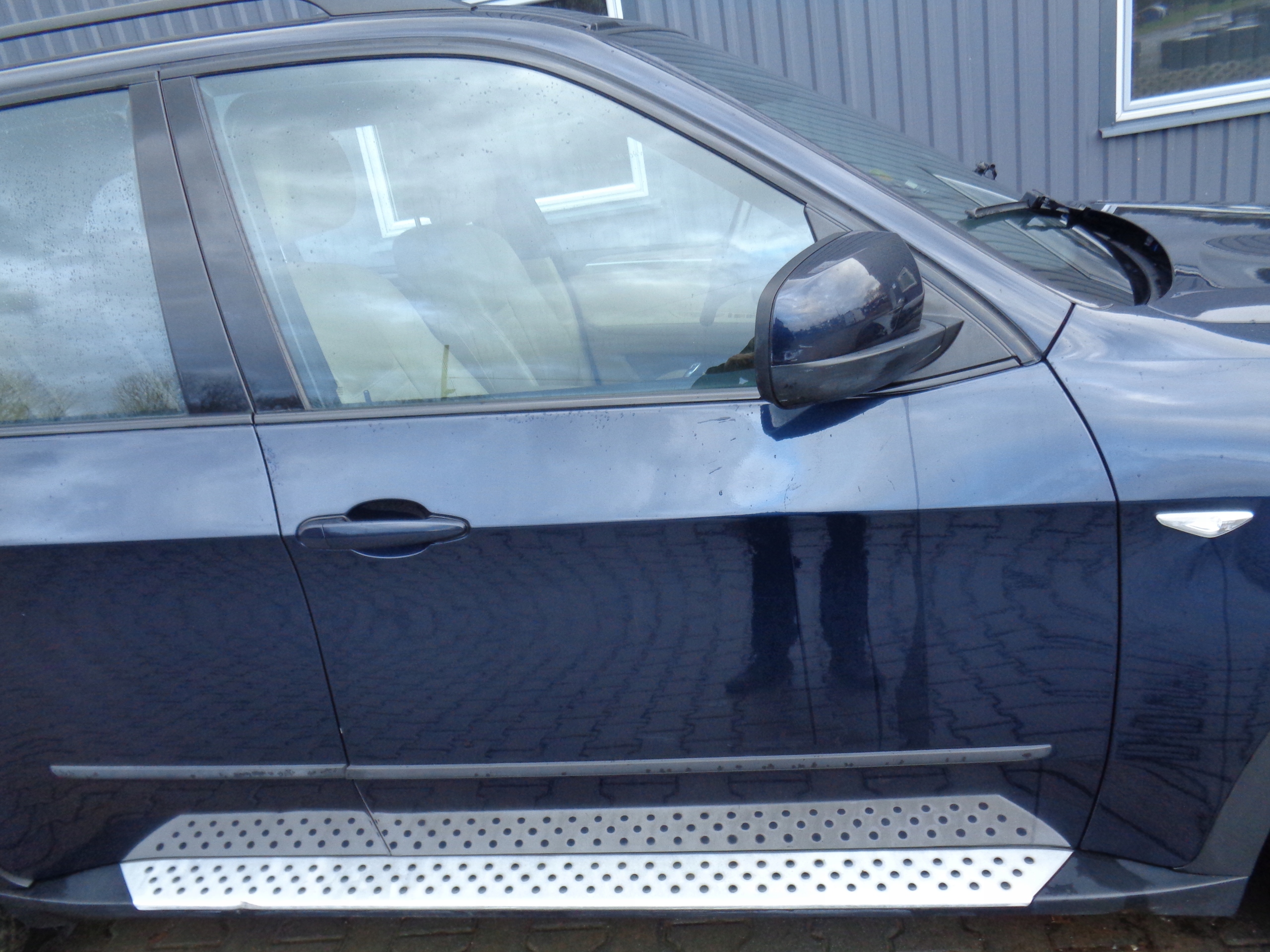 BMW X5 E70 door right front MONACOBLAU METALLIC 06-13r EUROPA