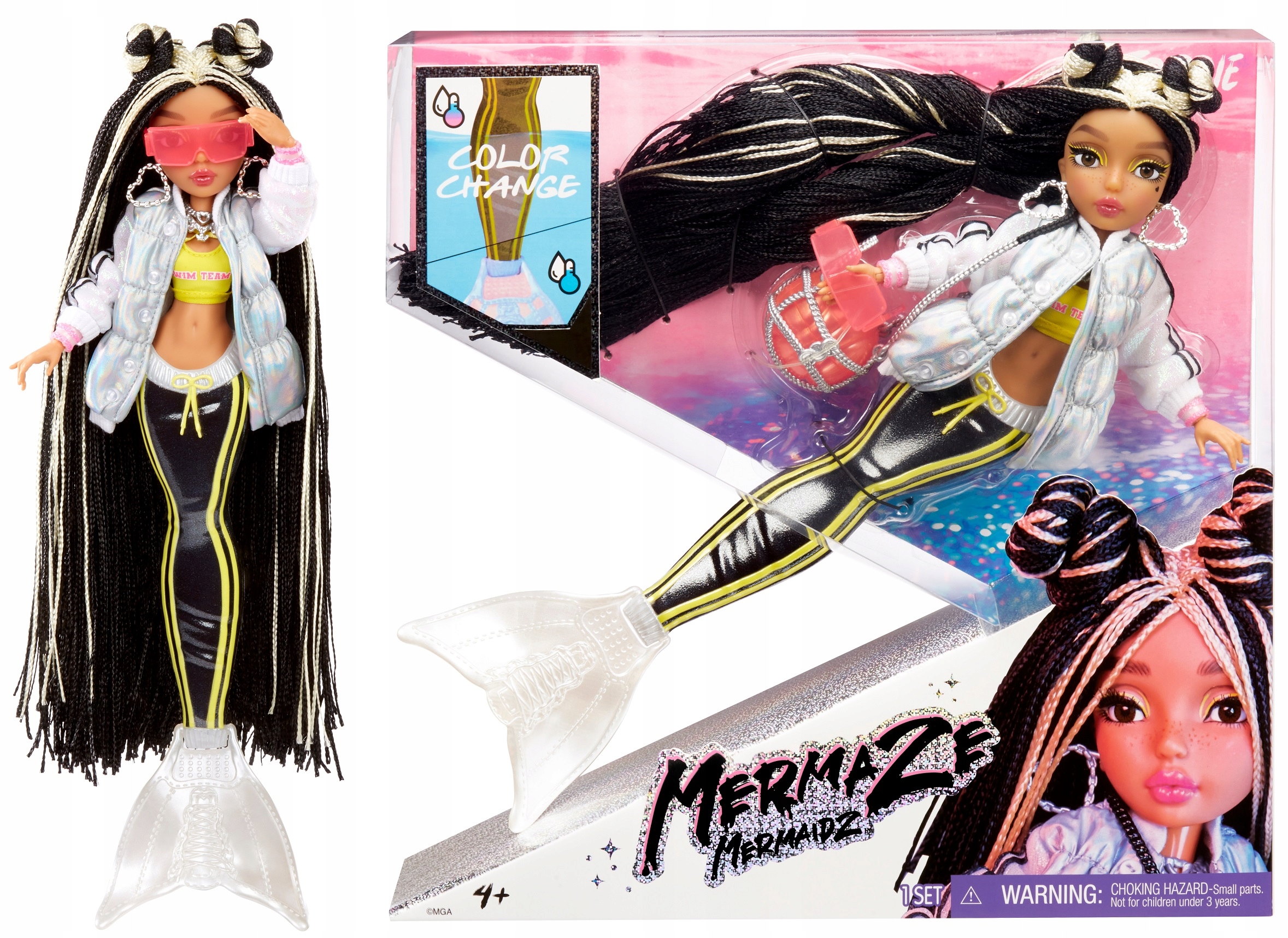 

Mermaze Mermaidz Lalka Syrenka Zmieni Kolor Jordie