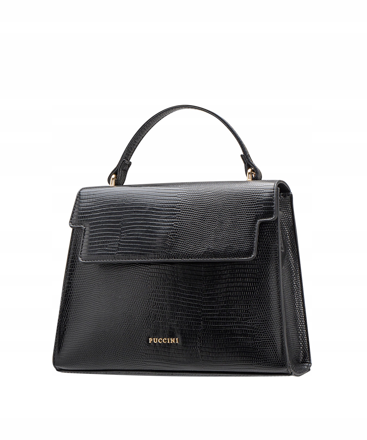 Dámská kabelka přes rameno Kufřík Puccini Černá BML042M-1